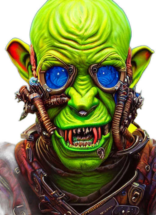 face, mask, creature, staff transparent PNG cut-out