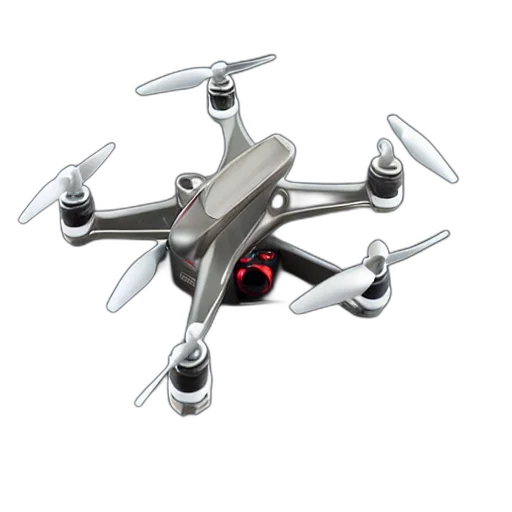 robot, 3d render, photo, futuristic, quad, copter, toy transparent PNG cut-out