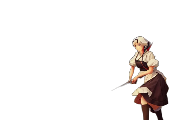 staff, sword, weapon, dress transparent PNG cut-out