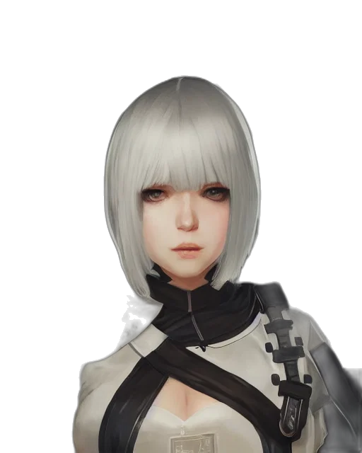 face, jacket, staff, mask, 3d render, concept art, photorealistic, fantasy art transparent PNG cut-out