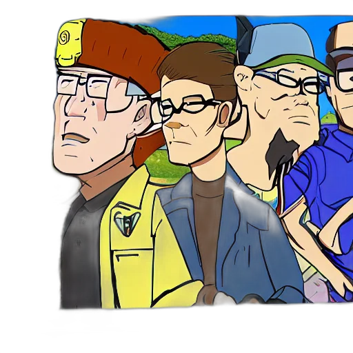 cartoon, comic book art, pixel art, concept art transparent PNG cut-out