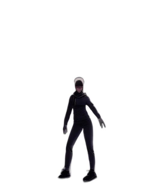 robot, creature, jacket, mask transparent PNG cut-out