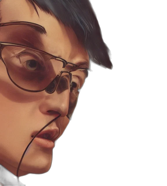 face, mask, concept art, photorealistic, comic book art, 3d render, highly, detailed transparent PNG cut-out