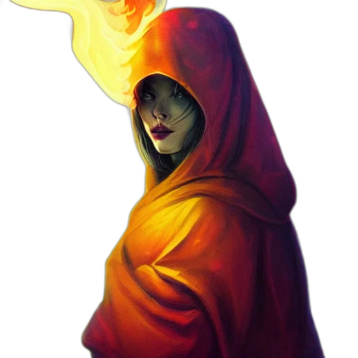 mask, staff, jacket, face, concept art, fantasy art, comic book art, photorealistic transparent PNG cut-out