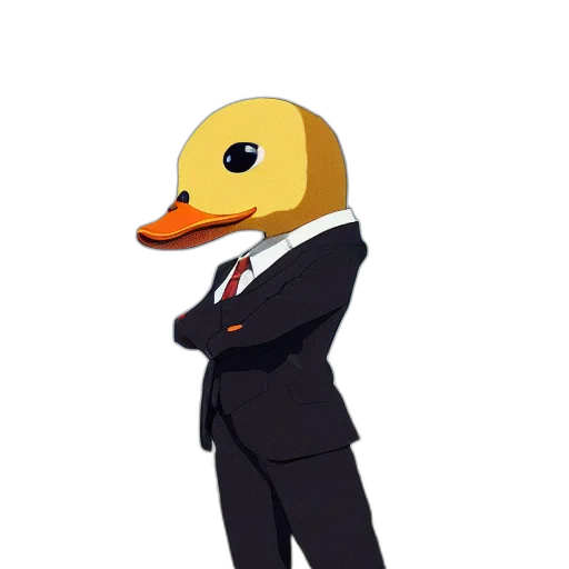 mask, animal, staff, pixel art, concept art, cartoon, 3d render, golden transparent PNG cut-out