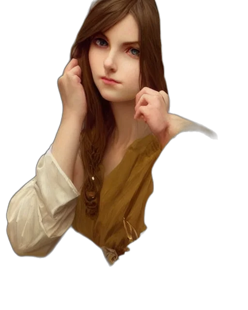 face, staff, jacket, jewelry, fantasy art, concept art, photorealistic, pixel art transparent PNG cut-out
