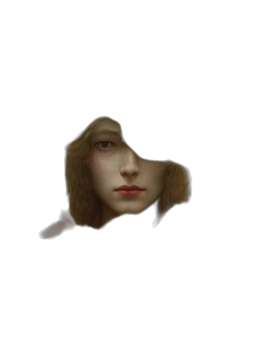 face, hair, mask, hat transparent PNG cut-out