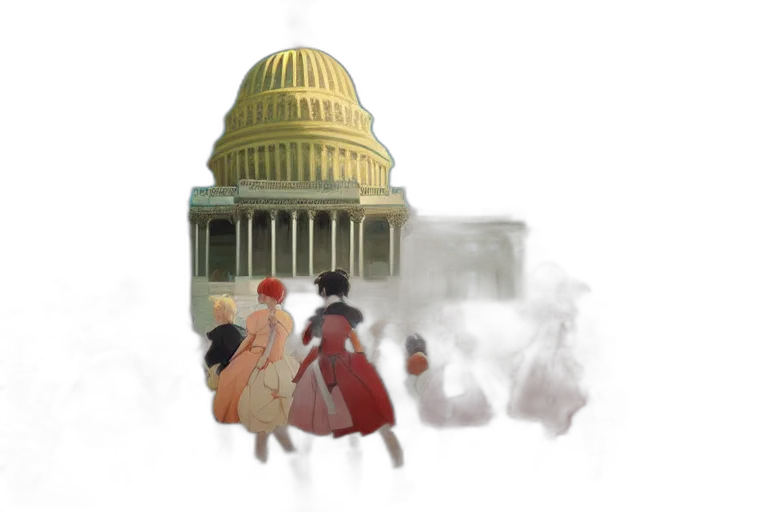 concept art, watercolor, pixel art, fog transparent PNG cut-out