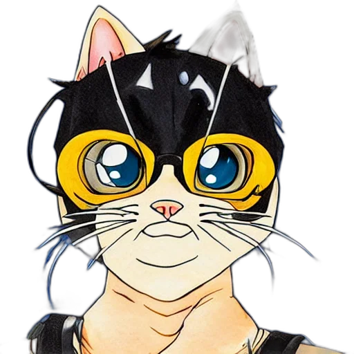 cartoon, anime, comic book art, concept art transparent PNG cut-out