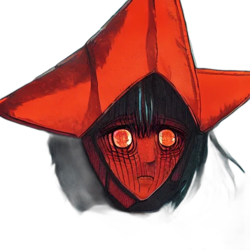 mask, hat, face, creature transparent PNG cut-out
