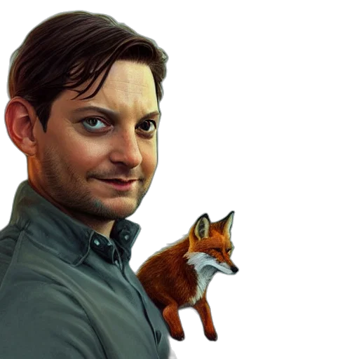 animal, staff, creature, concept art, fantasy art, pixel art, photorealistic, tobey transparent PNG cut-out