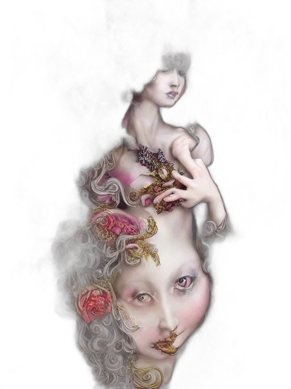 mask, jewelry, face, creature transparent PNG cut-out