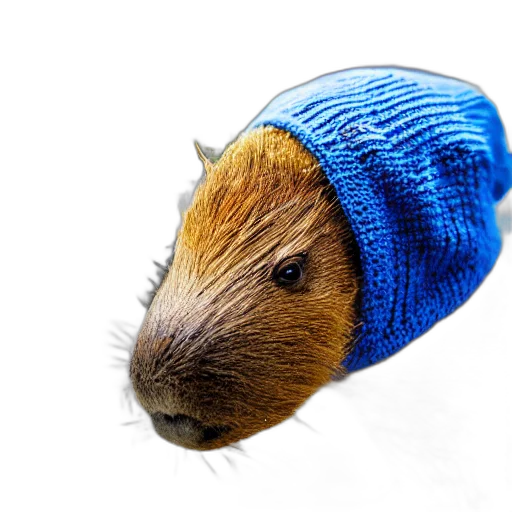 hat, animal, creature, jacket transparent PNG cut-out