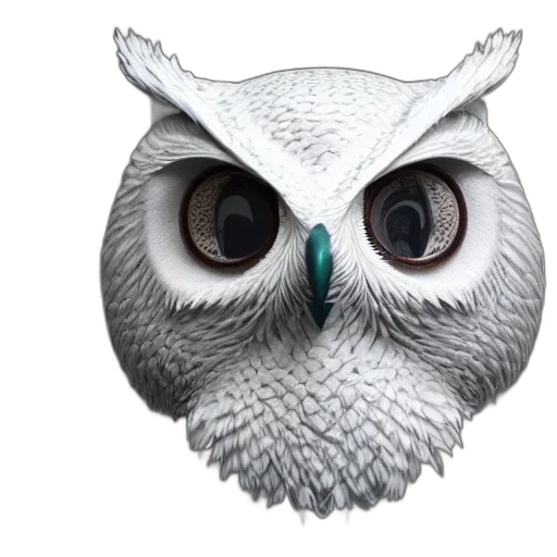 animal, face, mask, staff, photorealistic, 3d render, concept art, fantasy art transparent PNG cut-out