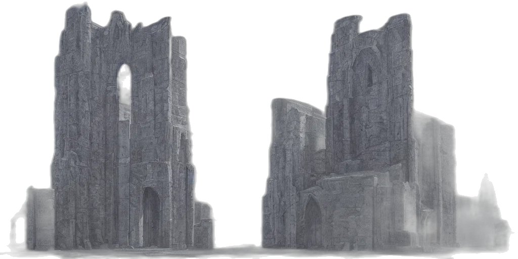 building, crown, sword, furniture transparent PNG cut-out