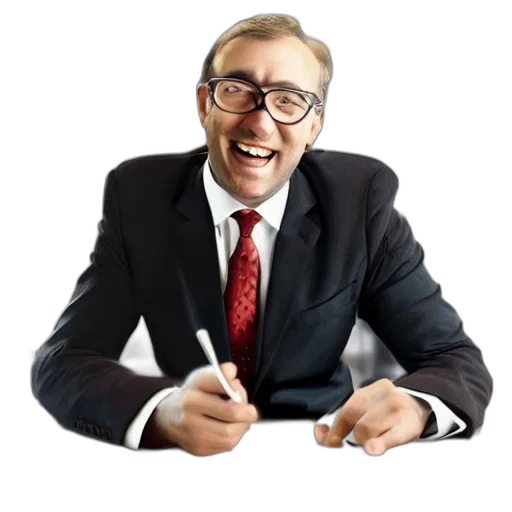 staff, face, jacket, photorealistic transparent PNG cut-out