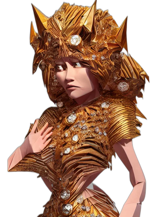crown, jewelry, mask, creature transparent PNG cut-out