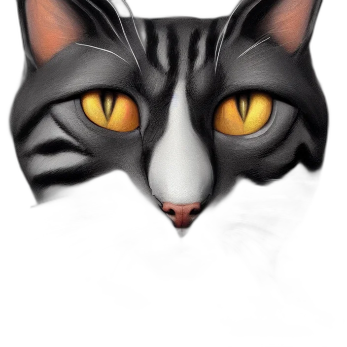 mask, animal, face, photorealistic transparent PNG cut-out