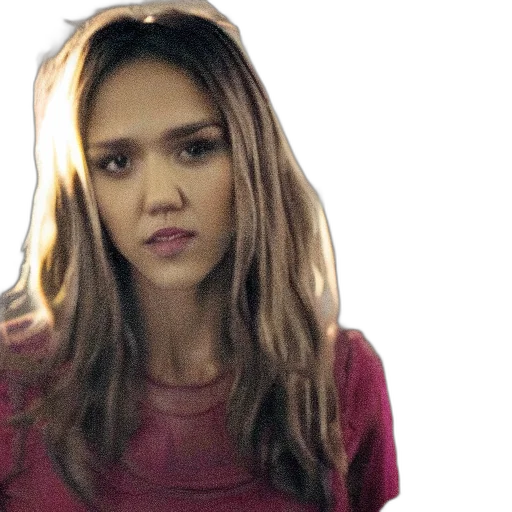 face, hair, photorealistic, film, still, jessica, alba, mafu transparent PNG cut-out
