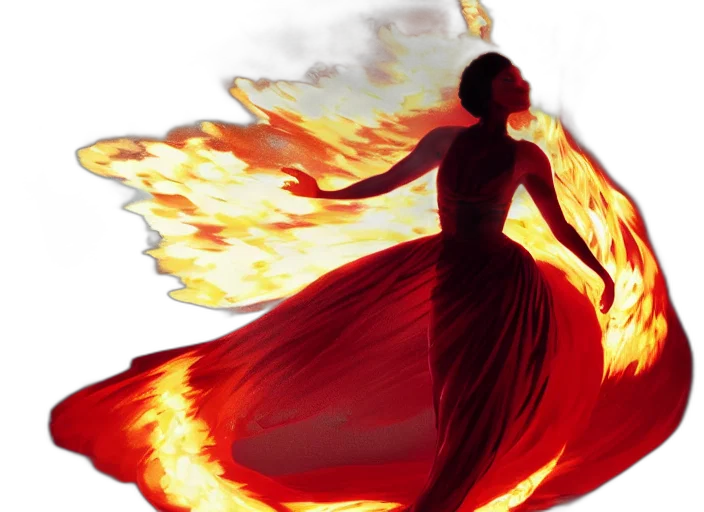dress, concept art, photorealistic, fantasy art transparent PNG cut-out