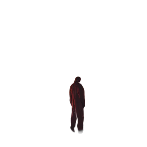 jacket, creature, robot, staff, pixel art, concept art, 3d render, photorealistic transparent PNG cut-out