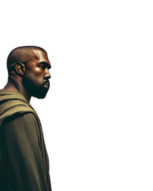 jacket, face, photorealistic, concept art, 3d render, watercolor, earth tones, dark transparent PNG cut-out