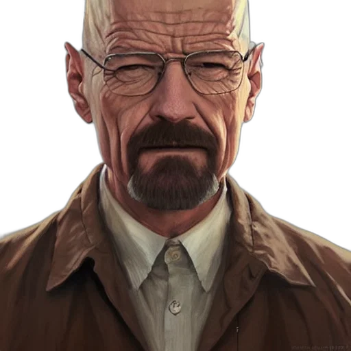 face, jacket, staff, animal, comic book art, photorealistic, concept art, fantasy art transparent PNG cut-out