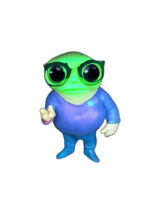 creature, staff, animal, robot, 3d render, concept art, pixel art, cartoon transparent PNG cut-out