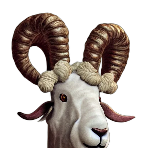 animal, hat, staff, face, 3d render, photorealistic, concept art, fantasy art transparent PNG cut-out