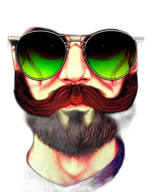face, mask, hat, hair transparent PNG cut-out
