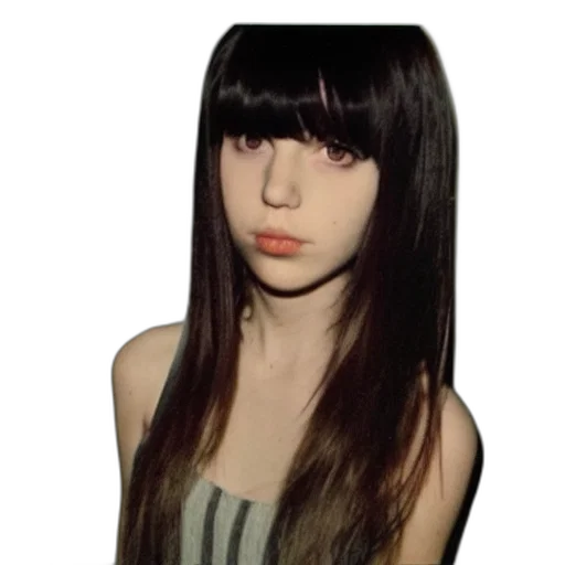 hair, face, hat, dress transparent PNG cut-out
