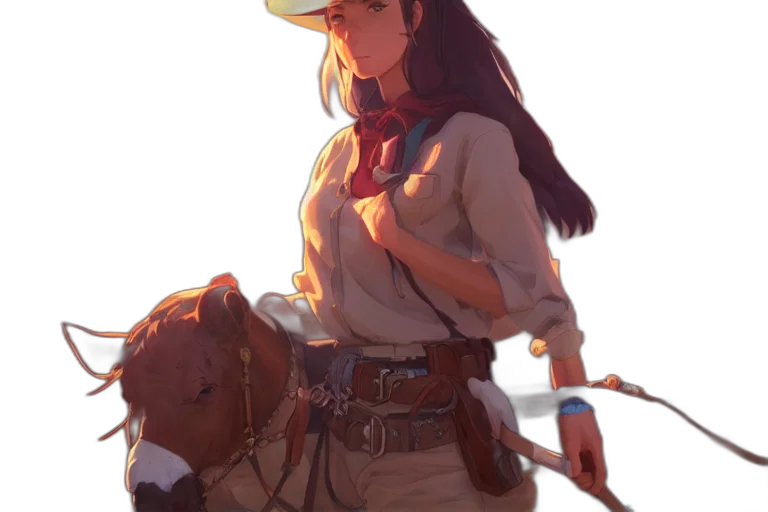staff, hat, weapon, crown, concept art, anime, fantasy art, oil painting transparent PNG cut-out