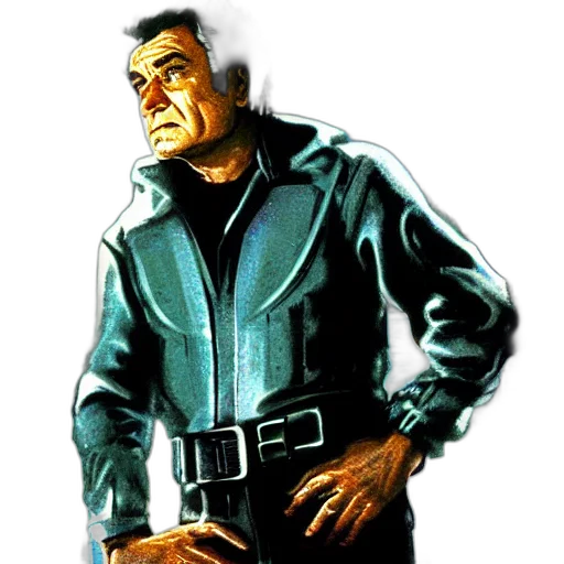 jacket, staff, comic book art, concept art transparent PNG cut-out
