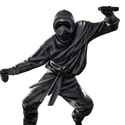 staff, weapon, mask, jacket, concept art, 3d render, photorealistic, fantasy art transparent PNG cut-out