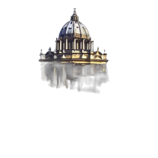 crown, building, staff, hat transparent PNG cut-out