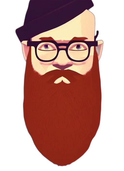 staff, face, hat, hair, cartoon, concept art, pixel art, fantasy art transparent PNG cut-out