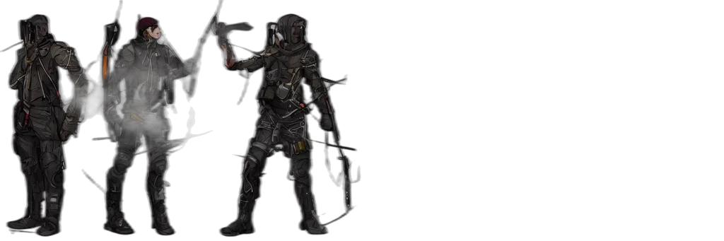 staff, weapon, sword, robot transparent PNG cut-out