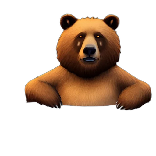 animal, creature, concept art, 3d render transparent PNG cut-out