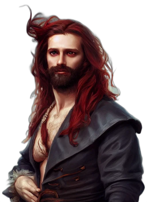 hair, fantasy art, concept art, photorealistic transparent PNG cut-out