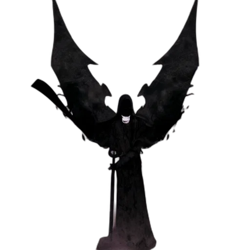 staff, mask, creature, weapon, concept art, fantasy art, 3d render, pixel art transparent PNG cut-out