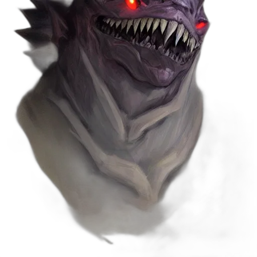 creature, dragon, mask, face, concept art, fantasy art, watercolor, photorealistic transparent PNG cut-out