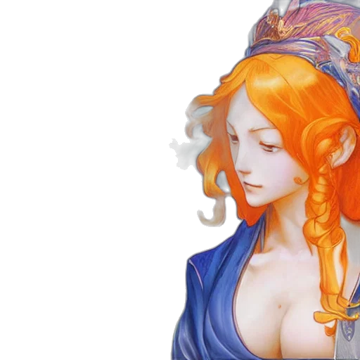 crown, dress, jewelry, fantasy art transparent PNG cut-out