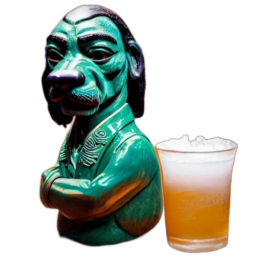 mask, bottle, creature, face transparent PNG cut-out