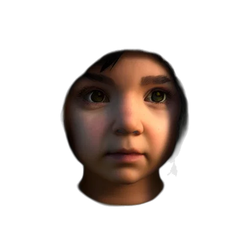 face, mask, robot, creature, 3d render, photorealistic, concept art, pixel art transparent PNG cut-out