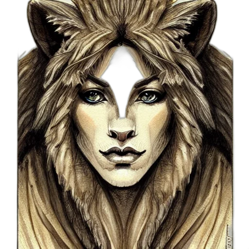 mask, face, animal, fantasy art transparent PNG cut-out