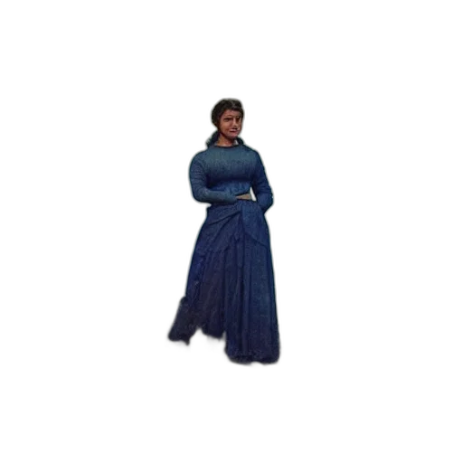 dress, staff, creature, umbrella, pixel art, concept art, 3d render, fallout transparent PNG cut-out