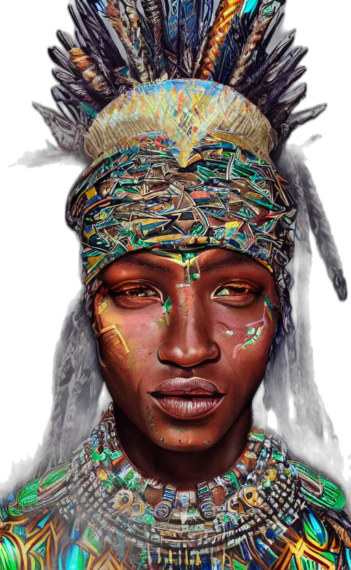 face, jewelry, crown, mask, photorealistic, fantasy art, concept art, oil painting transparent PNG cut-out