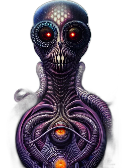 robot, mask, creature, face, concept art, fantasy art, 3d render, comic book art transparent PNG cut-out
