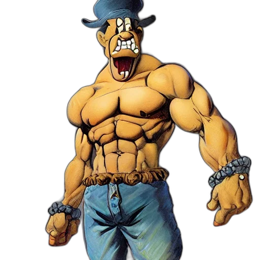 animal, hat, weapon, staff transparent PNG cut-out