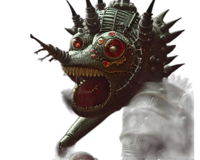 dragon, mask, creature, face transparent PNG cut-out